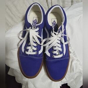 Van's Men 8 women 9.5, purplish blue